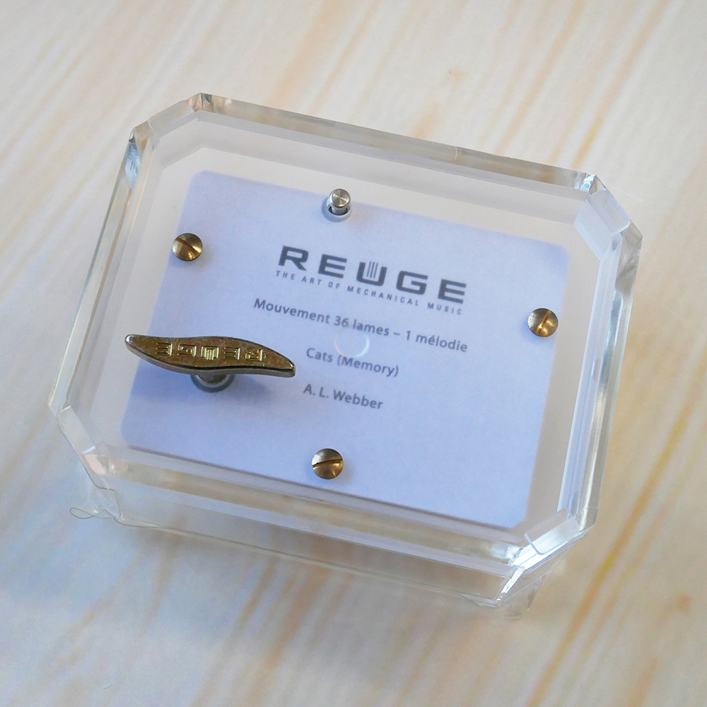 リュージュ REUGE オルゴール 36弁 ペーパーウェイト AXA.36.2708.000+1915 メモリー ウェバー