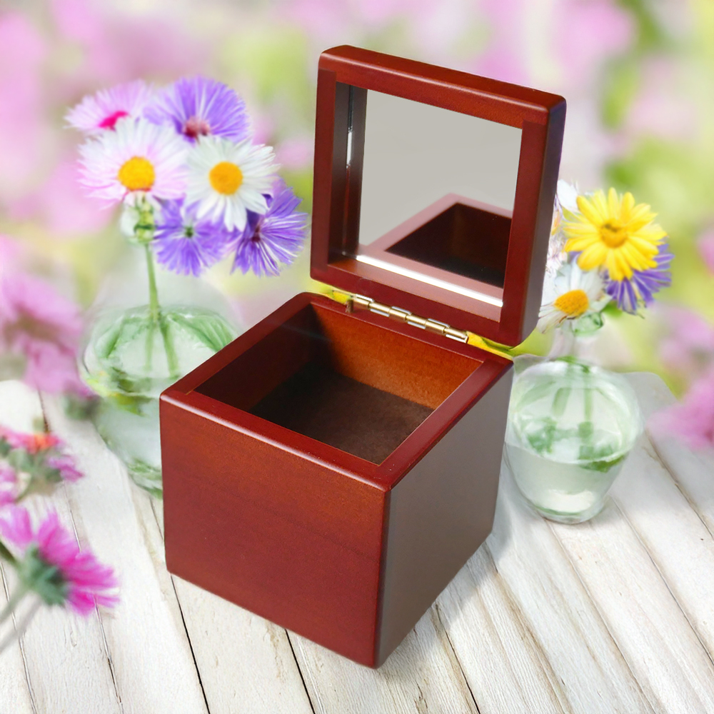 ニデック オルゴール 18弁 キューブボックス アメイジンググレイス