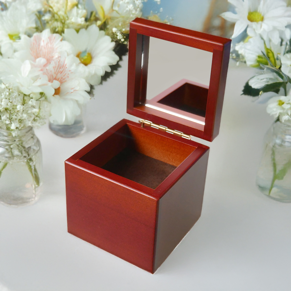 ニデック オルゴール 18弁 キューブボックス 人生の