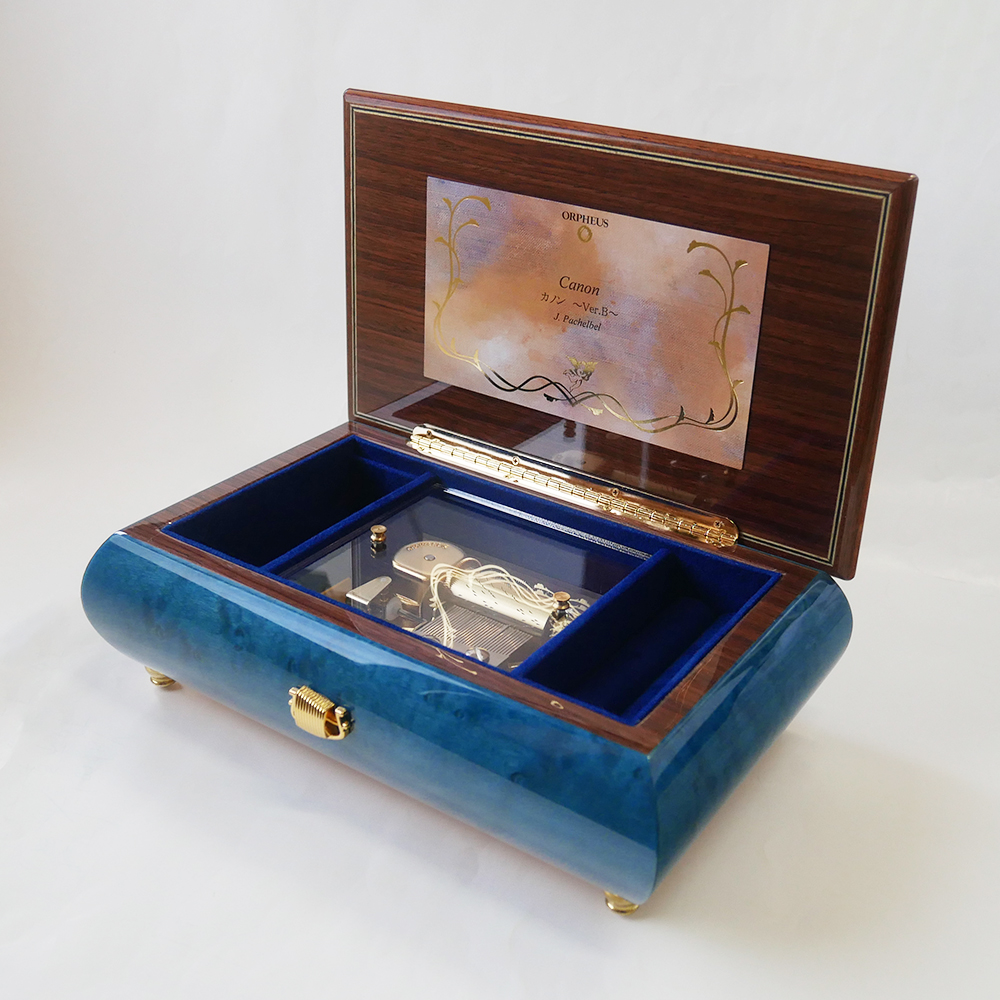 オルフェウス オルゴール30弁 木製ケース カノン ニデック オルゴール 30弁 オルフェウス EX193I イタリア象嵌
