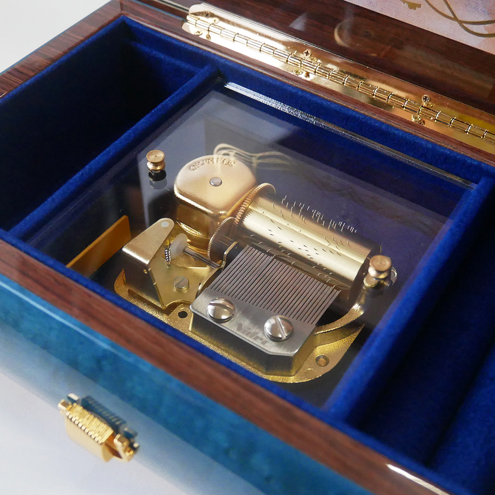 ニデック オルゴール 30弁 オルフェウス EX193I イタリア象嵌